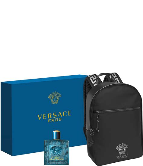 versace cologne gift set|versace cologne set with backpack.